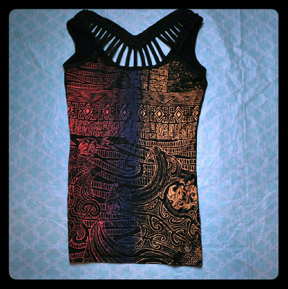 Apple Bottoms Printed Tank Top